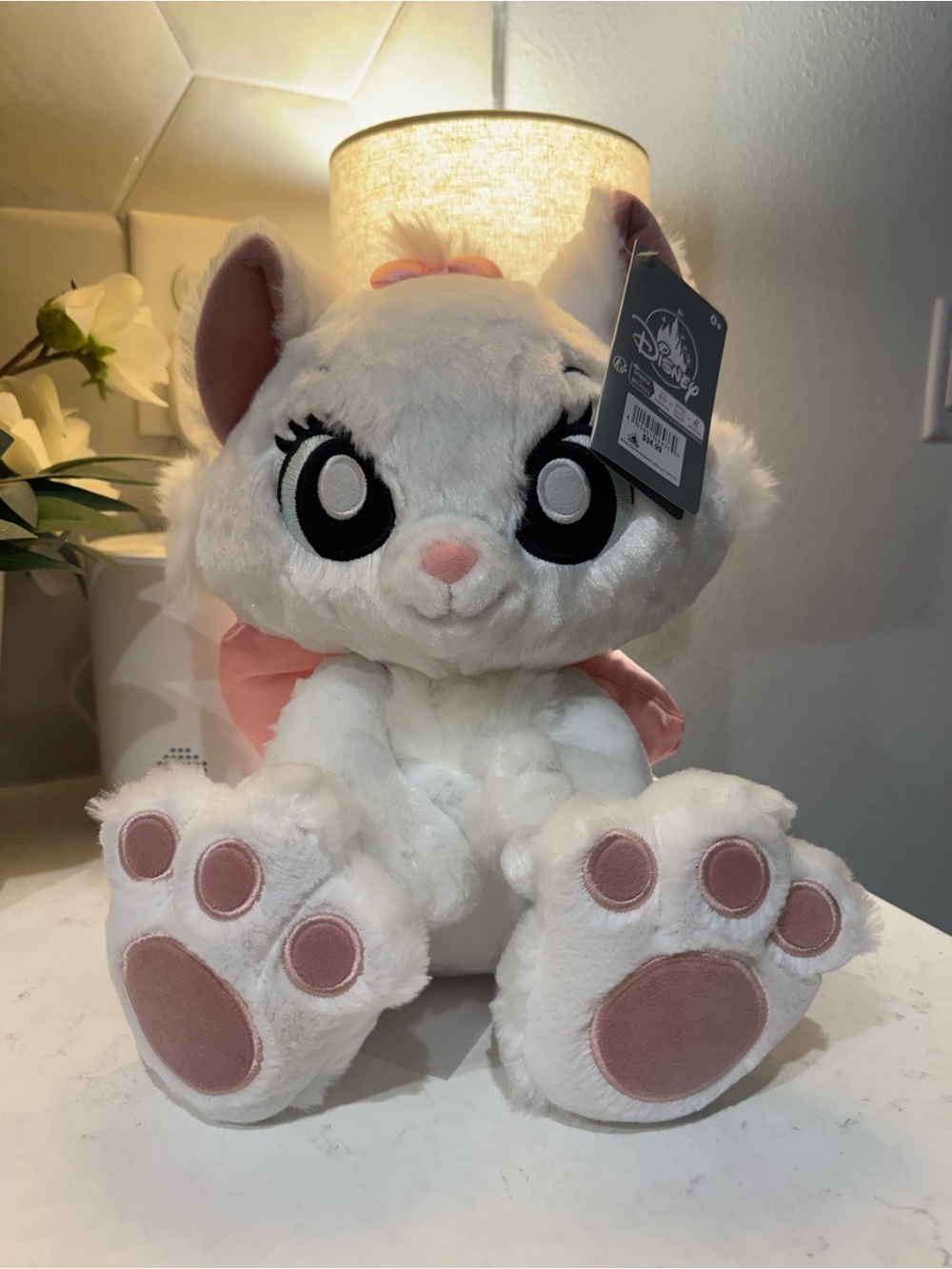 Disney Aristocats Marie Big Foot Plush
